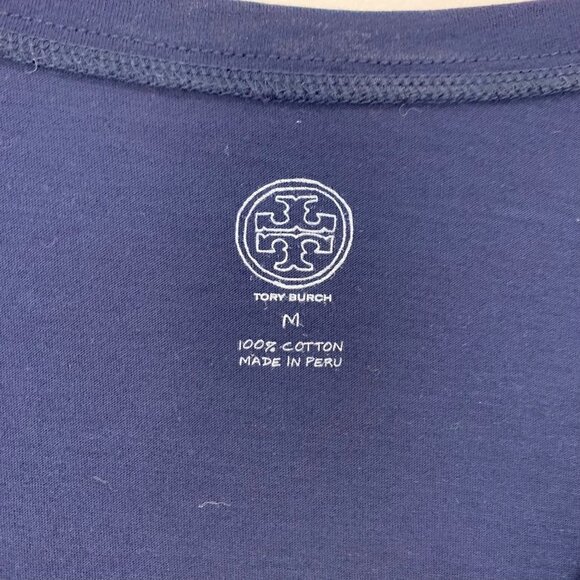 Tory Burch Polka Dot Top medium short sleeve Striped Short sleeves Style # 11132 - Picture 4 of 7